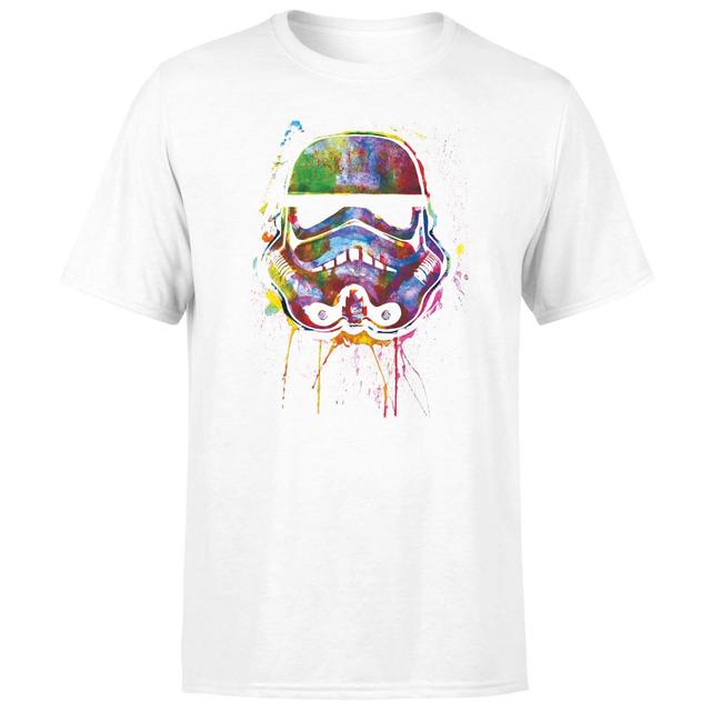 Camiseta Paint Splat Stormtrooper para hombre de Star Wars - Blanco - XXL - Blanco on Productcaster.