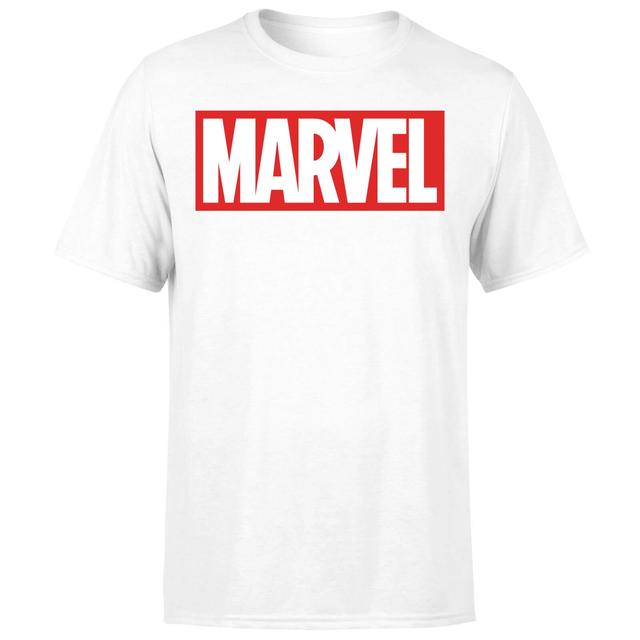 Camiseta Logo de Marvel para hombre - Blanco - 3XL - Blanco on Productcaster.