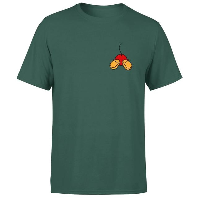 Disney Mickey Mouse Backside Men's T-Shirt - Green - M - Green on Productcaster.