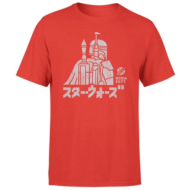 Camiseta Kana Boba Fett de Star Wars para hombre - Rojo - L - Rojo on Productcaster.