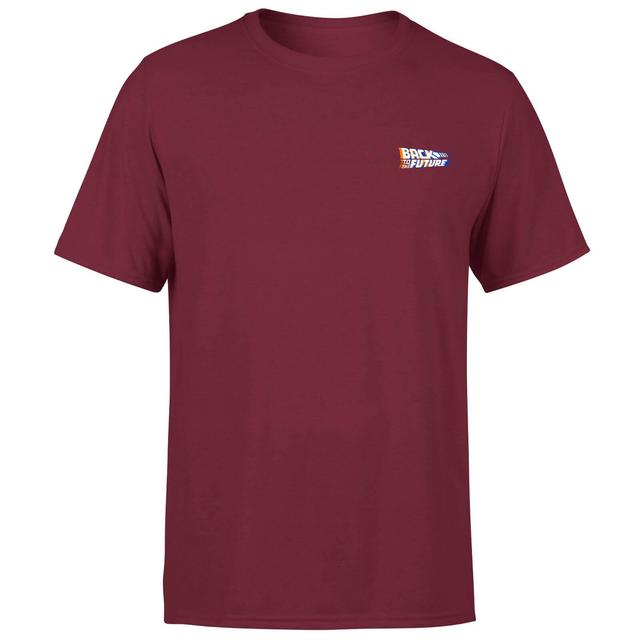 Camiseta Regreso al futuro para hombre - Burdeos - L - Burgundy on Productcaster.