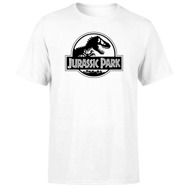 Camiseta Jurassic Park Logo para hombre - Blanco - XXL - Blanco on Productcaster.