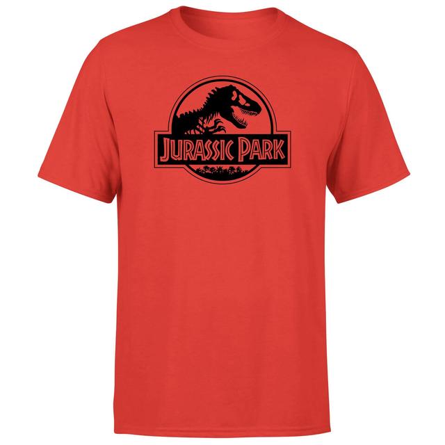 Camiseta Jurassic Park Logo para hombre - Rojo - L - Rojo on Productcaster.