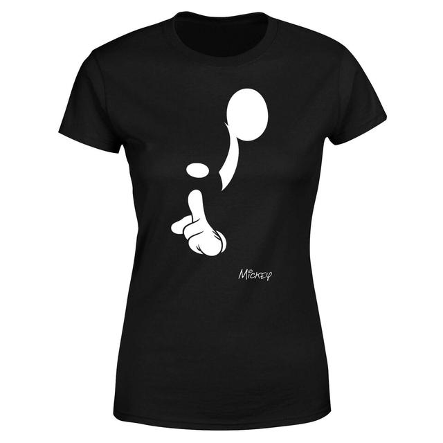 Camiseta para mujer Disney Shush - Negro - XXL - Negro on Productcaster.