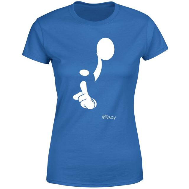 Disney Shush Women's T-Shirt - Blue - XXL - Blue on Productcaster.