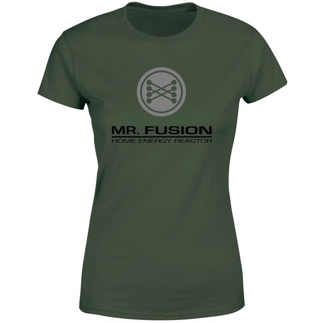 Camiseta Mr Fusión para mujer Back To The Future - Verde - XS - Verde on Productcaster.