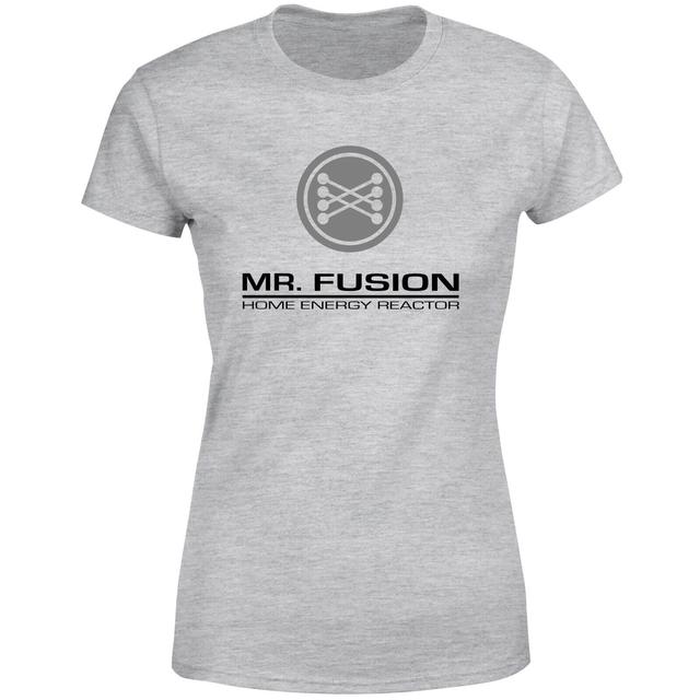 Back To The Future Mr Fusion Women's T-Shirt - Grey - XL - Grey on Productcaster.