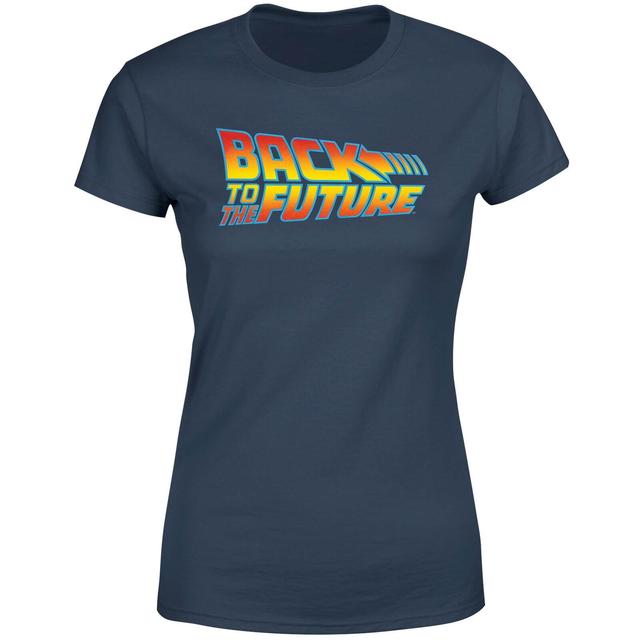 Camiseta para mujer Back To The Future Classic Logo - Azul marino - XXL - Azul Marino on Productcaster.