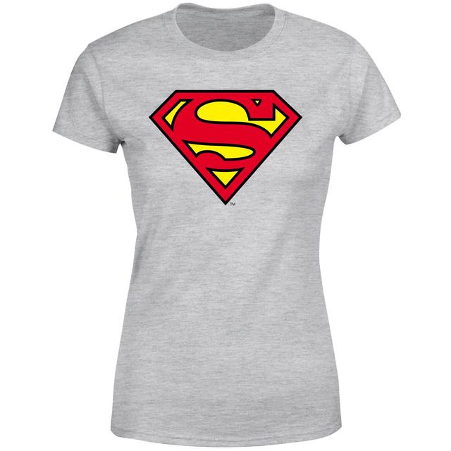 Camiseta Superman Shield para mujer - Gris - 3XL - Grey on Productcaster.