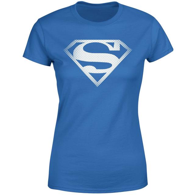 Camiseta para mujer Spot Logo de Superman - Azul - S - Blue on Productcaster.