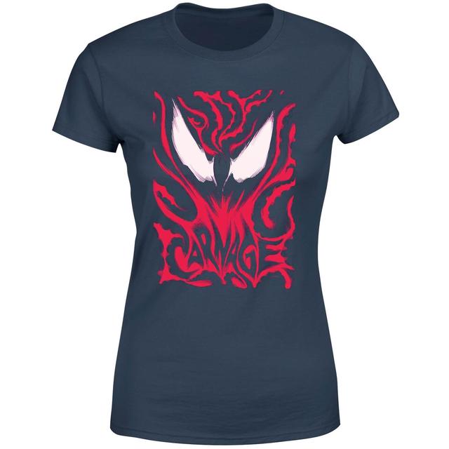 Camiseta para mujer Venom Carnage - Azul marino - M - Azul Marino on Productcaster.