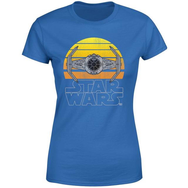 Camiseta Classic Sunset Tie para mujer de Star Wars - Azul - L - Blue on Productcaster.