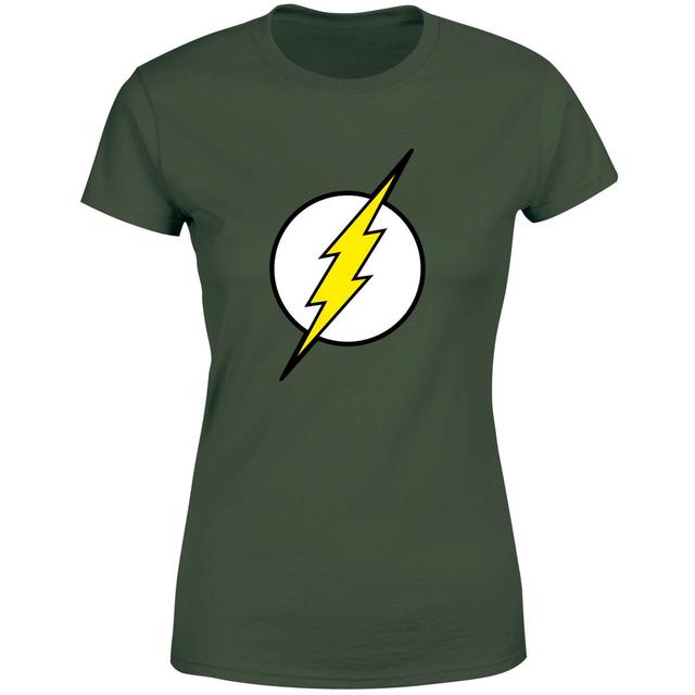 Camiseta Flash Logo de Justice League para mujer - Verde - XS - Verde on Productcaster.