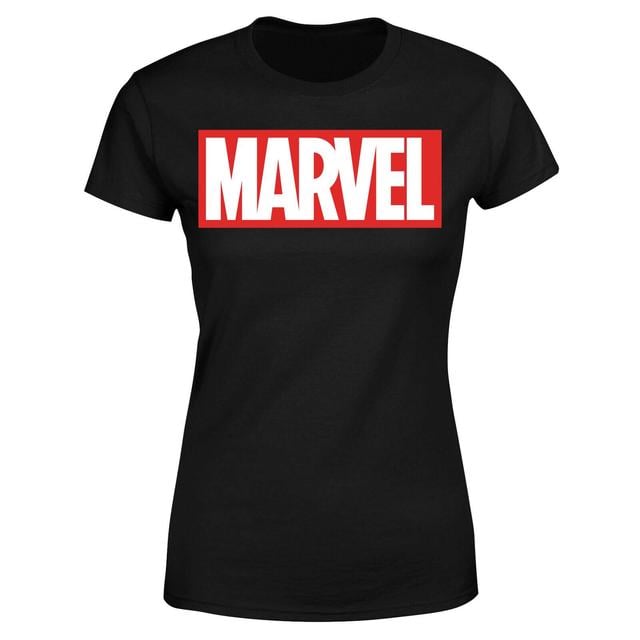 Camiseta para mujer Marvel Logo - Negro - 3XL - Negro on Productcaster.