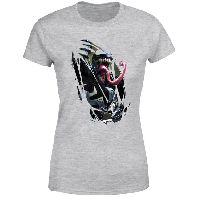 Camiseta Venom Inside Me para mujer de Marvel - Gris - M - Grey on Productcaster.