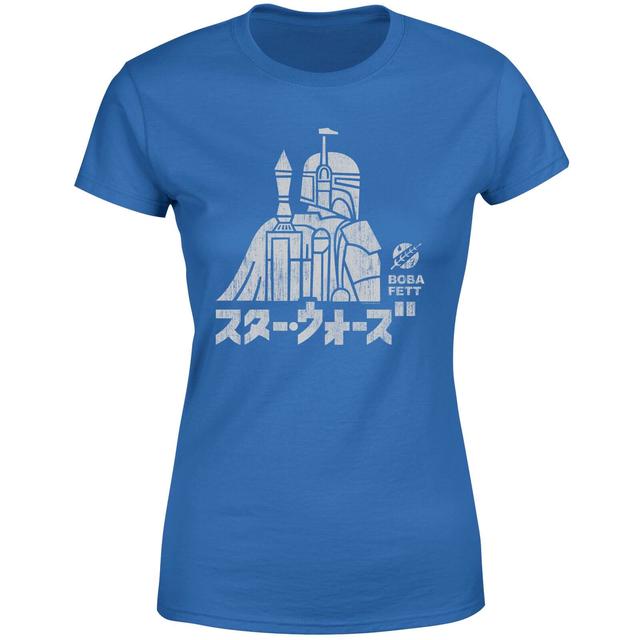 Camiseta Kana Boba Fett para mujer de Star Wars - Azul - M - Blue on Productcaster.