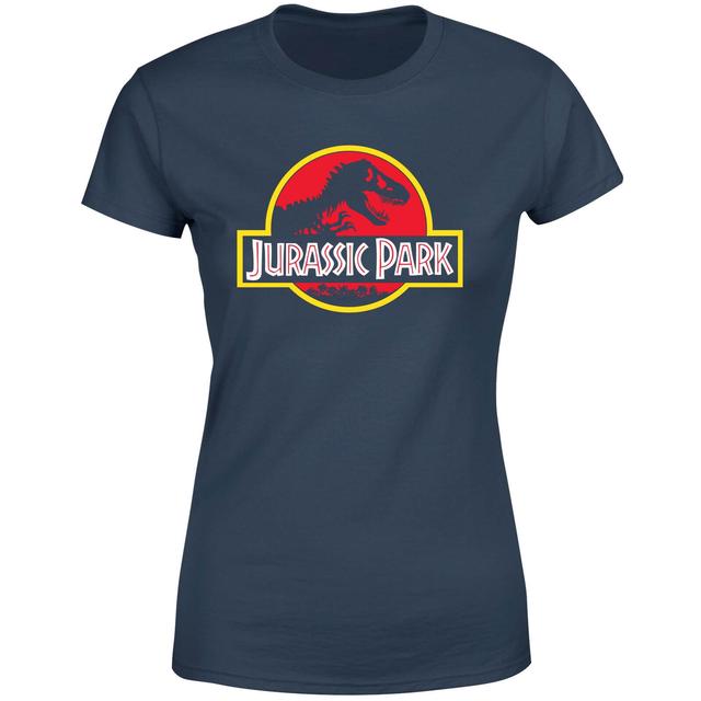 Jurassic Park Logo Women's T-Shirt - Navy - XXL - Blu Navy on Productcaster.