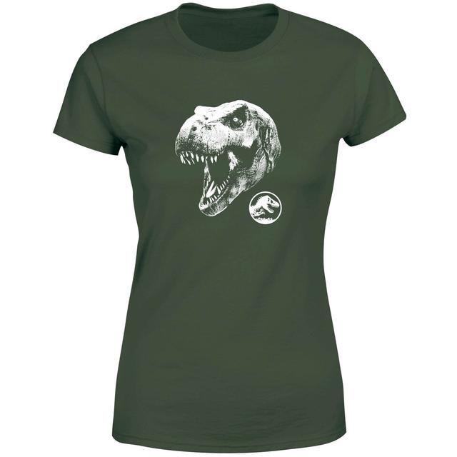 Camiseta T Rex de Jurassic Park para mujer - Verde - XL - Verde on Productcaster.