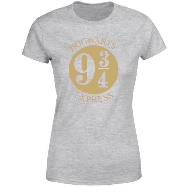 Harry Potter Platform Women's T-Shirt - Grey - XL - Grey on Productcaster.