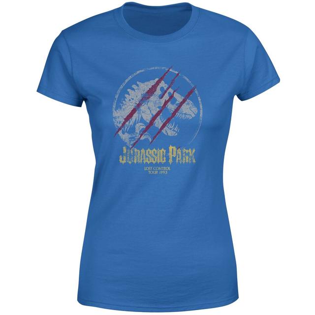 Jurassic Park Lost Control Women's T-Shirt - Blue - S on Productcaster.