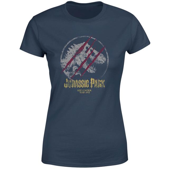 Camiseta para mujer Jurassic Park Lost Control - Azul marino - XL - Azul Marino on Productcaster.