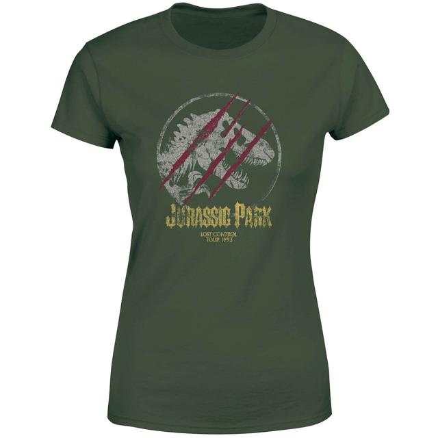 Jurassic Park Lost Control Women's T-Shirt - Green - XL - Grün on Productcaster.