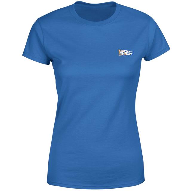 Back To The Future Women's T-Shirt - Blue - XXL - Blue on Productcaster.