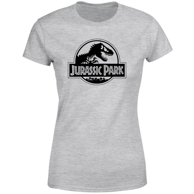 Camiseta Jurassic Park Logo para mujer - Gris - XS - Grey on Productcaster.