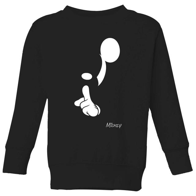 Disney Shush Kids' Sweatshirt - Black - 5-6 Years - Black on Productcaster.