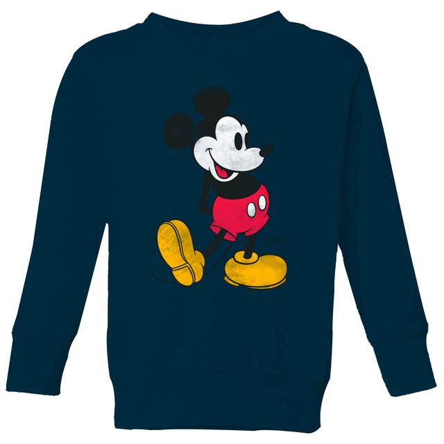 Sudadera para niños Classic Kick de Mickey Mouse Disney - Azul marino - 9-10 años - Azul Marino on Productcaster.