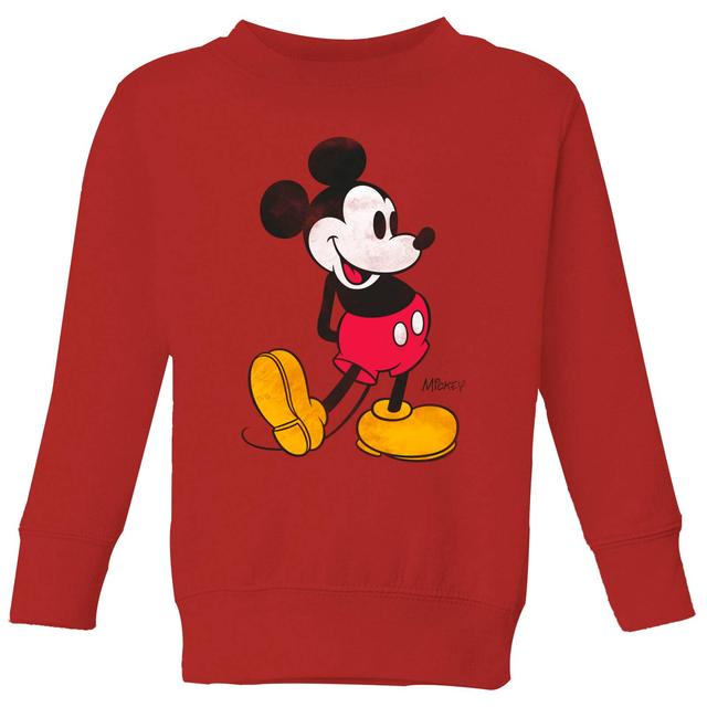 Sudadera para niños Classic Kick de Mickey Mouse Disney - Rojo - 3-4 años - Rojo on Productcaster.