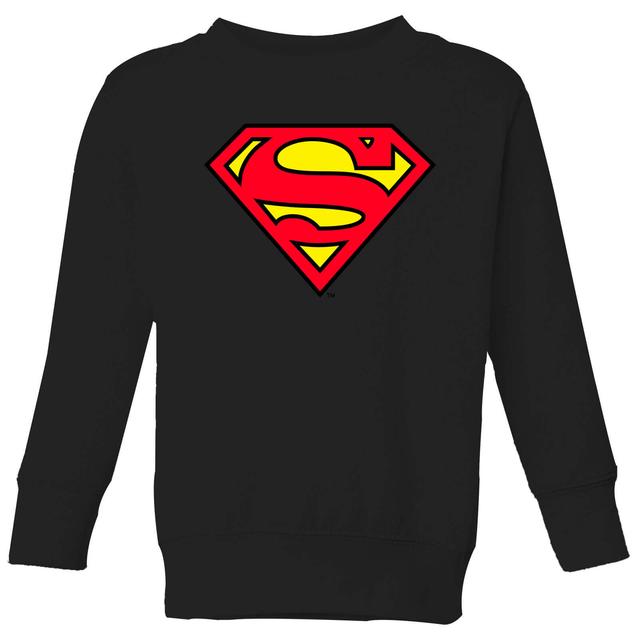 Sudadera para niño con escudo oficial de Superman - Negro - 11-12 años - Negro on Productcaster.