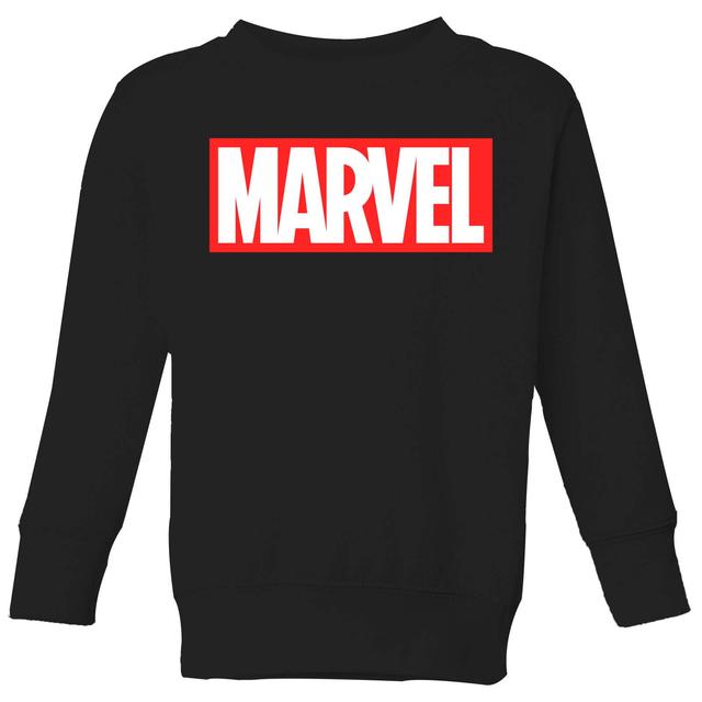 Sudadera para niños Marvel Logo - Negro - 3-4 años - Negro on Productcaster.