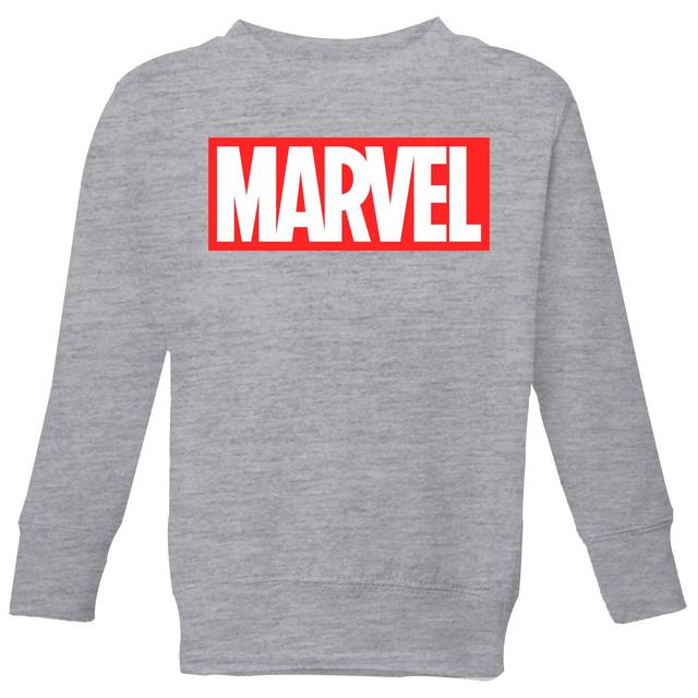 Sudadera para niños Marvel Logo - Gris - 9-10 años - Grey on Productcaster.