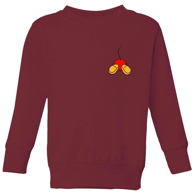 Sudadera Backside de Mickey Mouse Disney para niños - Burdeos - 11-12 años - Burgundy on Productcaster.