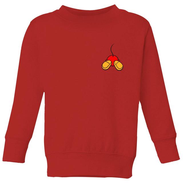 Sudadera Backside de Mickey Mouse Disney para niños - Rojo - 11-12 años - Rojo on Productcaster.