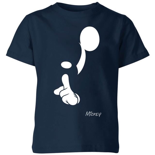 Disney Shush Kids' T-Shirt - Navy - 3-4 år - Marinblå on Productcaster.