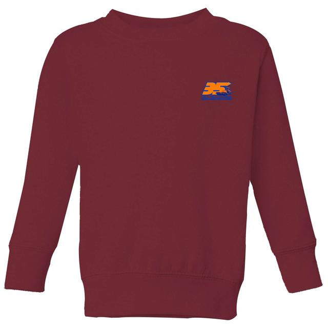 Sudadera para niño Back To The Future 35 Hill Valley Front - Burdeos - 3-4 años - Burgundy on Productcaster.