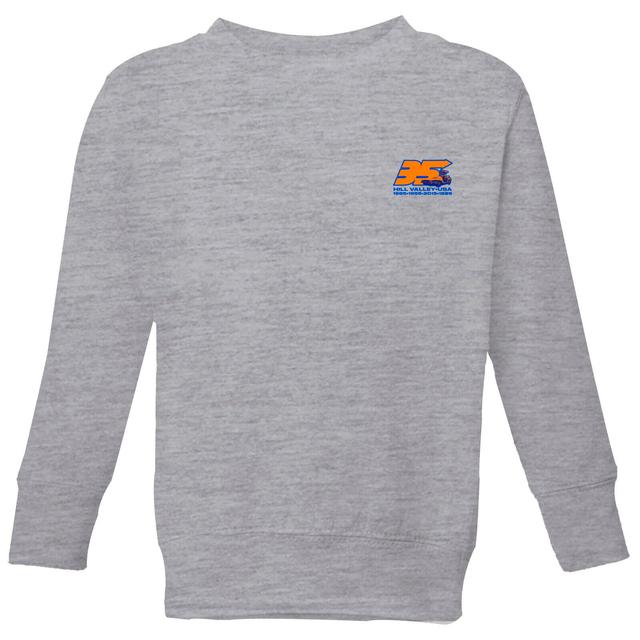 Sudadera para niño Back To The Future 35 Hill Valley Front - Gris - 7-8 años - Grey on Productcaster.