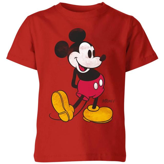 Camiseta para niños Classic Kick de Disney - Rojo - 5-6 años - Rojo on Productcaster.