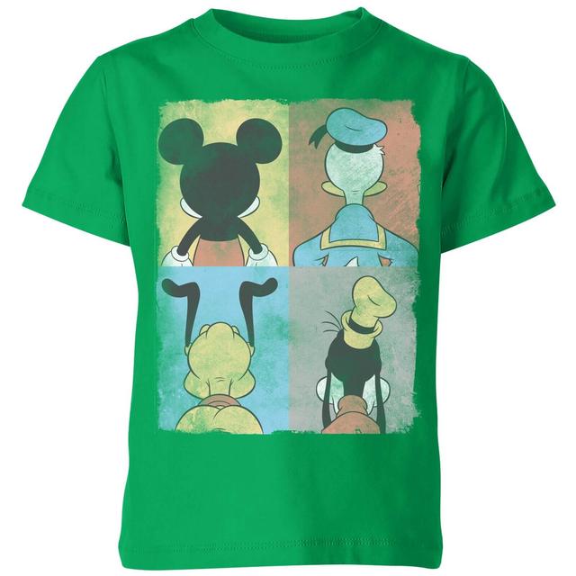 Camiseta para niño Pato Donald Mickey Mouse Pluto Goofy Tiles Disney - Verde - 9-10 años - Verde on Productcaster.