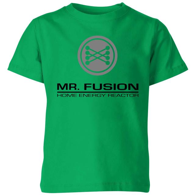 Back To The Future Mr Fusion Kids' T-Shirt - Green - 3-4 Years - Green on Productcaster.