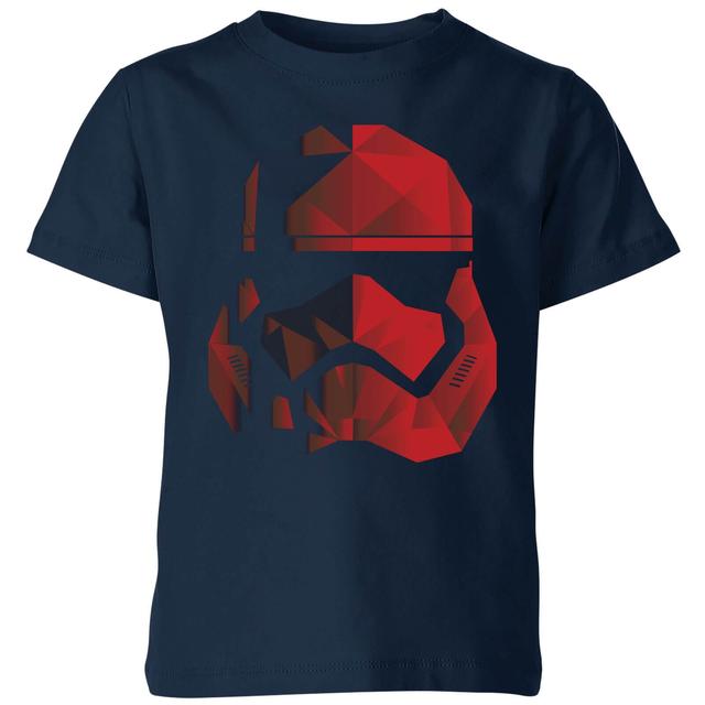 Camiseta para niño Jedi Cubist Trooper Helmet Black - Azul marino - 3-4 años - Azul Marino on Productcaster.