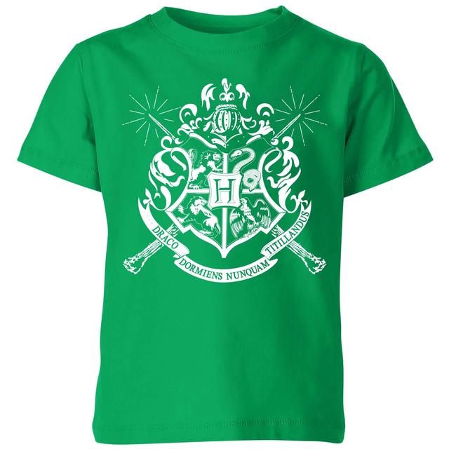 Camiseta Hogwarts House Crest de Harry Potter para niños - Verde - 3-4 años - Verde on Productcaster.