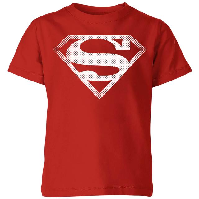 Camiseta para niño Spot Logo de Superman - Rojo - 7-8 años - Rojo on Productcaster.