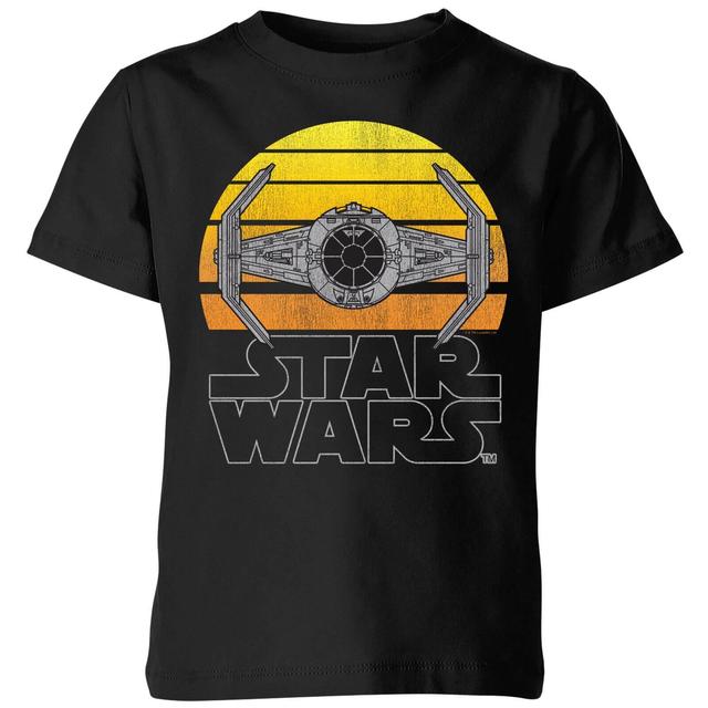 Camiseta Classic Sunset Tie para niño de Star Wars - Negro - 11-12 años - Negro on Productcaster.