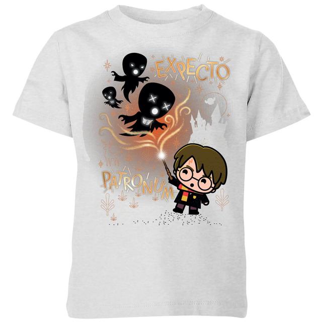 Camiseta Expecto Patronum para niños de Harry Potter - Gris - 7-8 años - Grey on Productcaster.