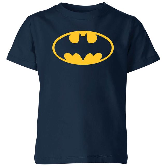 Camiseta para niño Justice League Batman Logo - Azul marino - 3-4 años - Azul Marino on Productcaster.