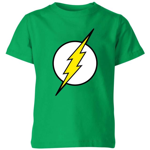 Camiseta para niño Justice League Flash Logo - Verde - 3-4 años - Verde on Productcaster.