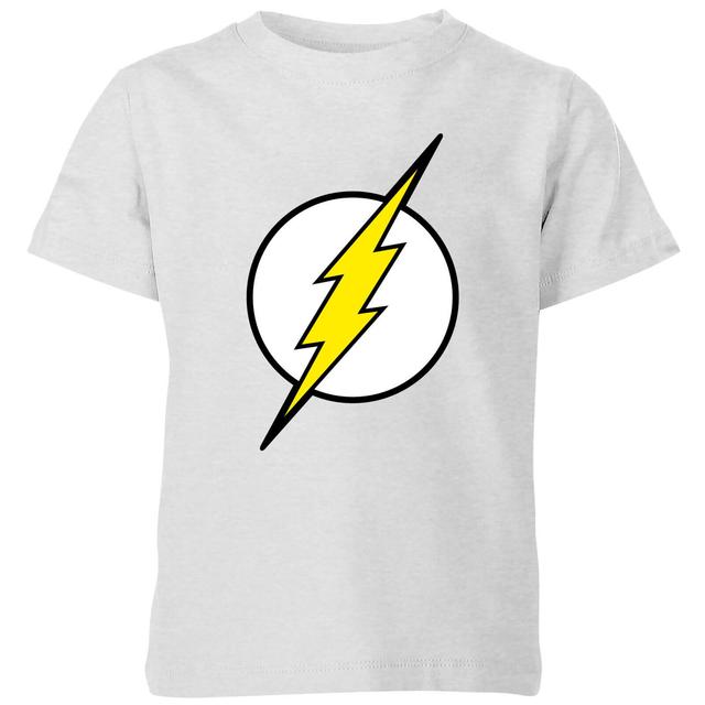 Camiseta para niño Justice League Flash Logo - Gris - 7-8 años - Grey on Productcaster.